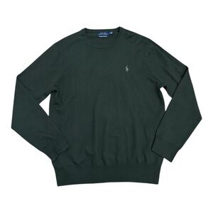 POLO Ralph Lauren Washable Merino Wool Crewneck Sweater.